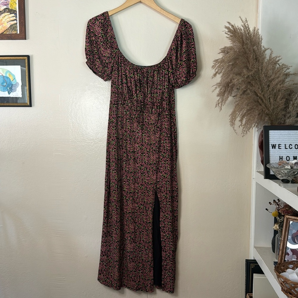 Floral Milk Maid Dress | Cottage Core Sundress